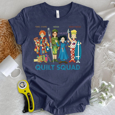 T-shirt Squadra del quilt