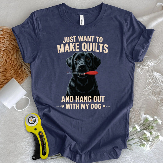 Quilt & Pup T-shirt