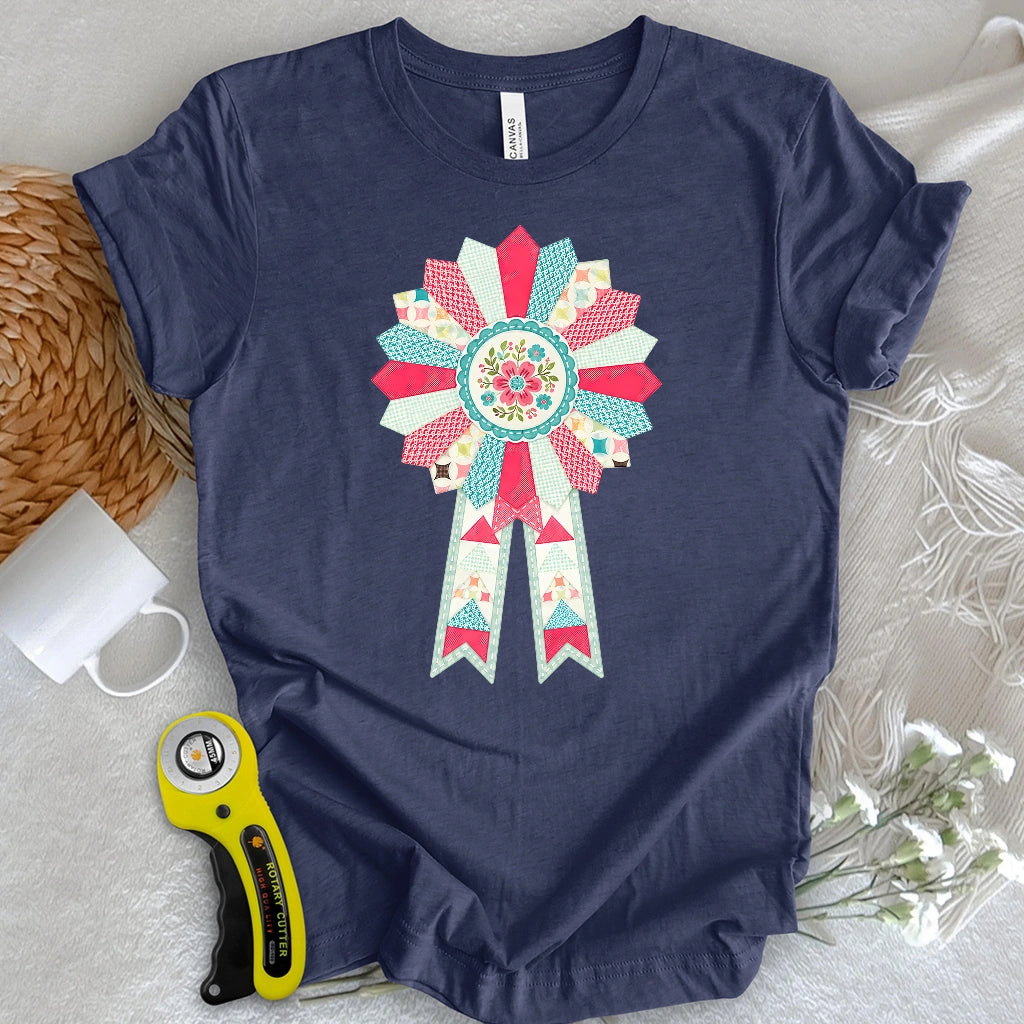 Quilted Fair Ribbon T-shirt