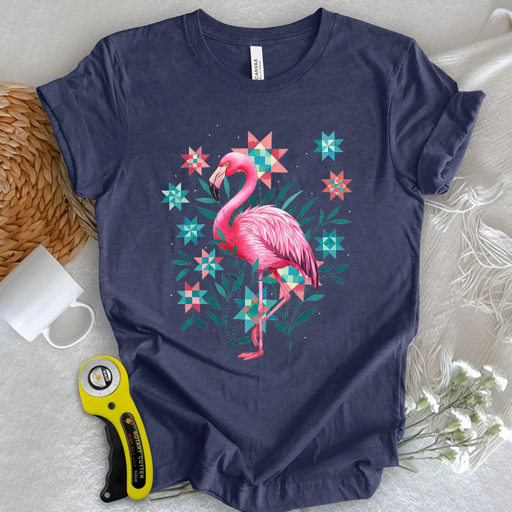 T-shirt matelassé Jardin
