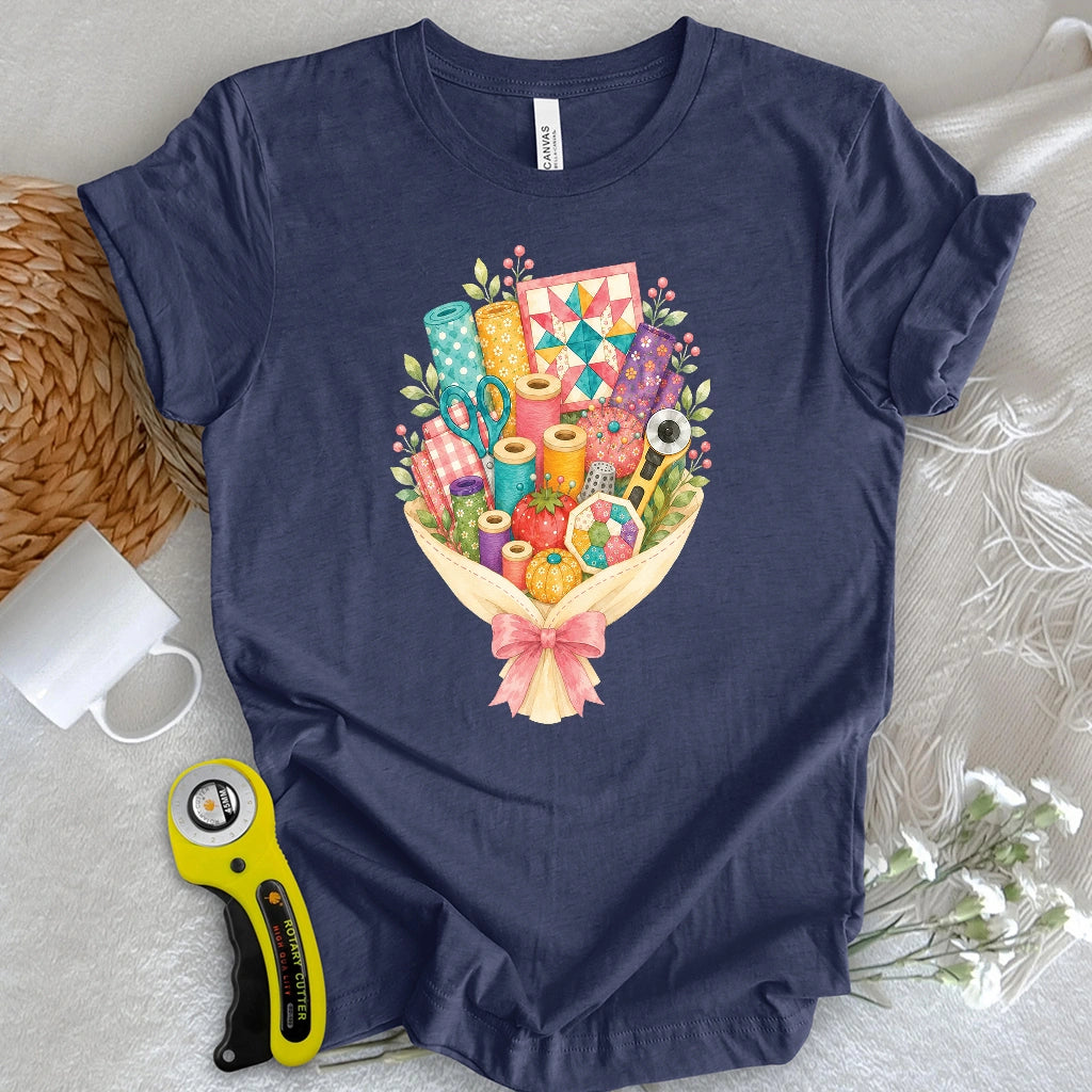 Quilter's Bouquet T-shirt