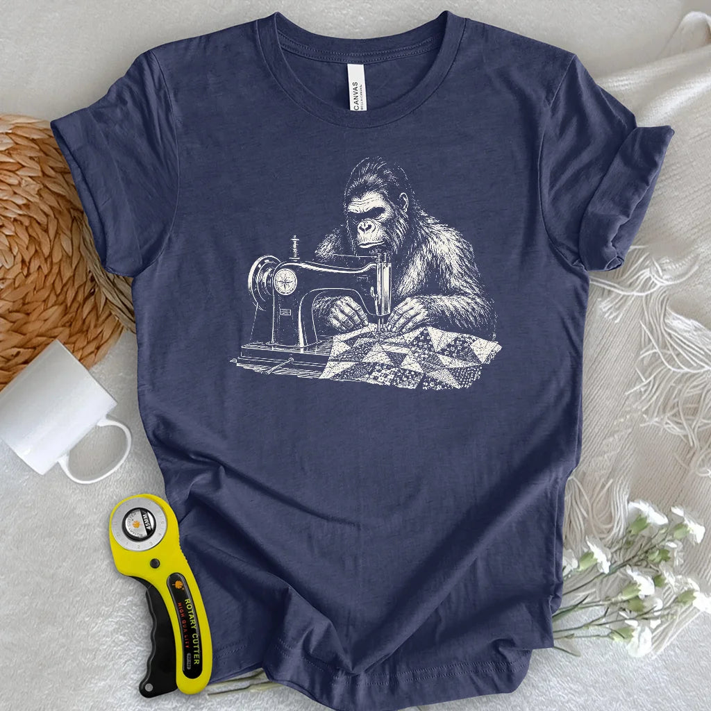 Quilting Bigfoot T-shirt