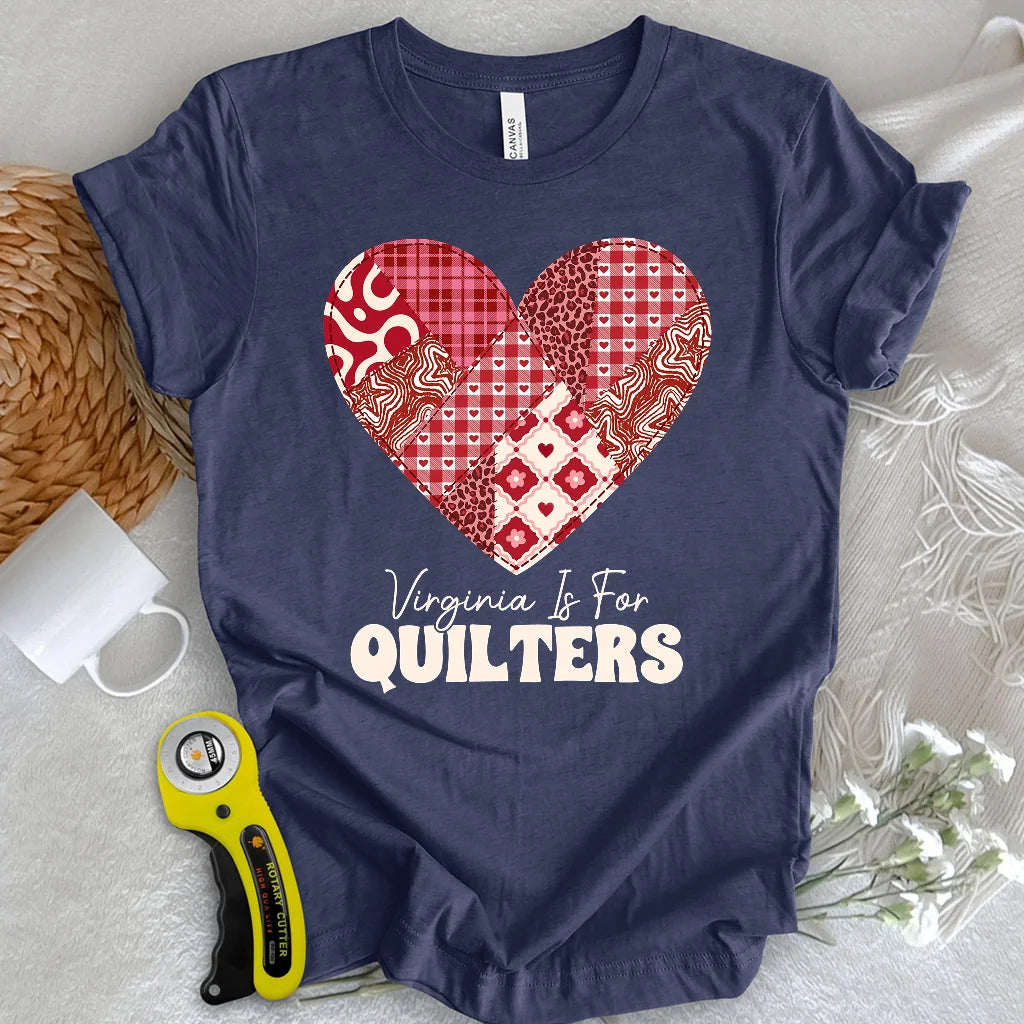 Quilting In The Old Dominion T-shirt