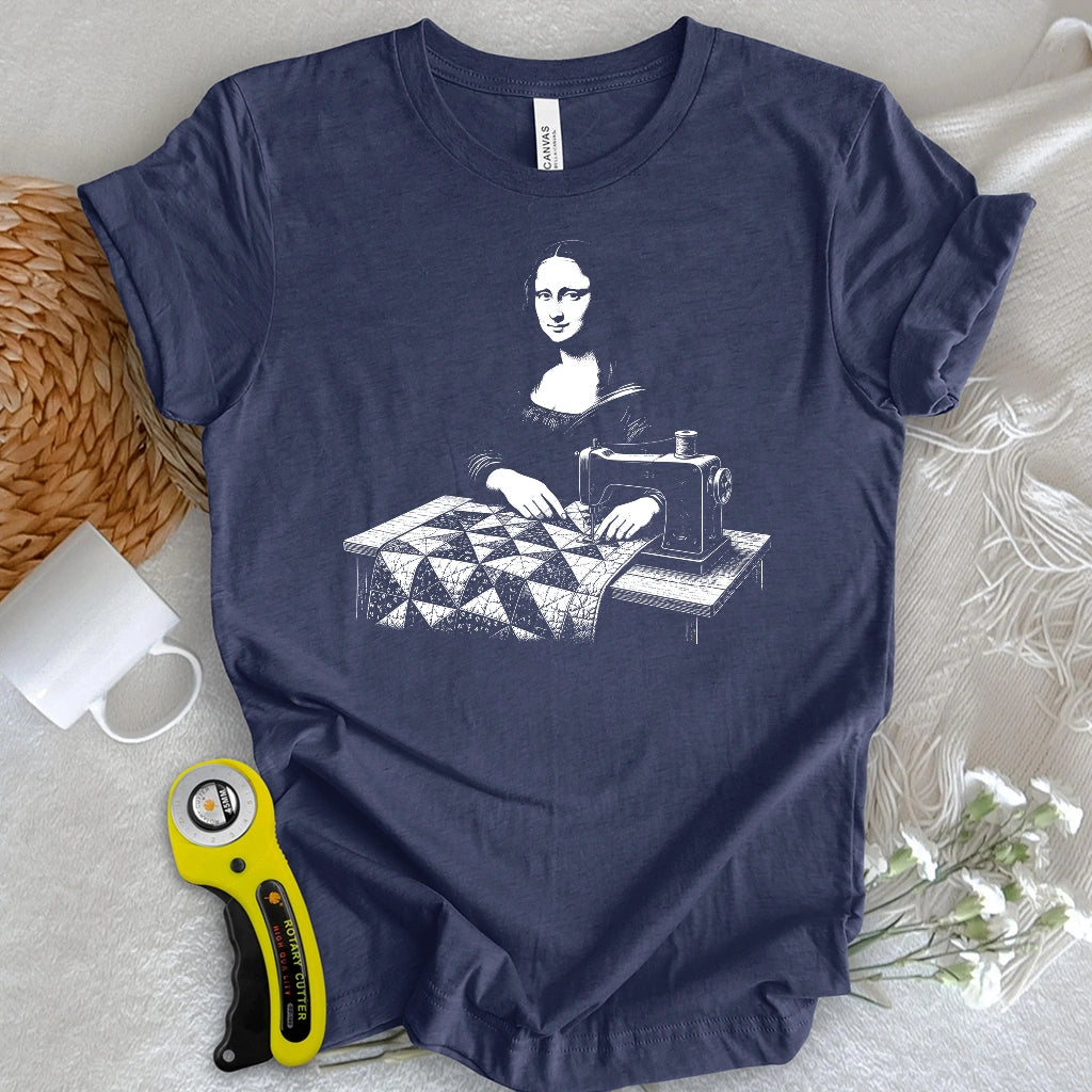 Quilting Mona Lisa T-shirt