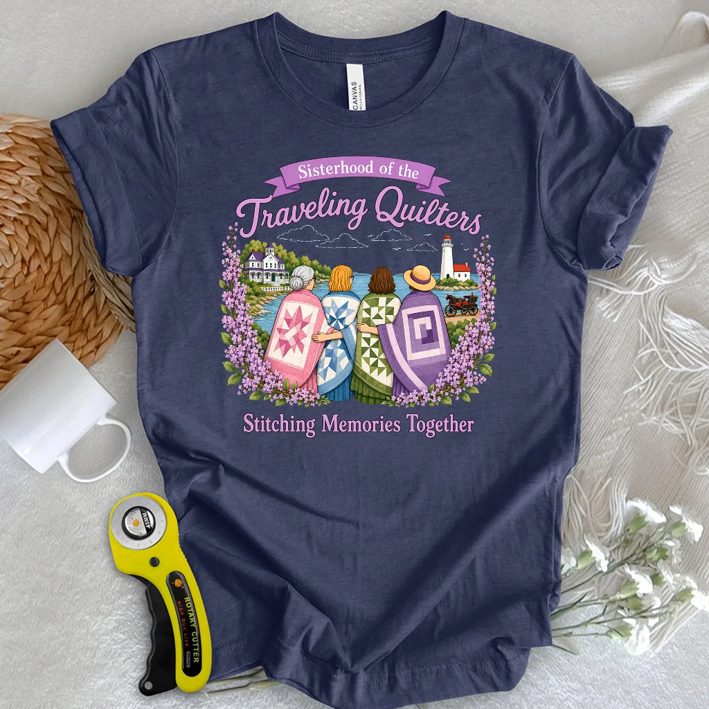 Quilting Sisters on the Go T-shirt