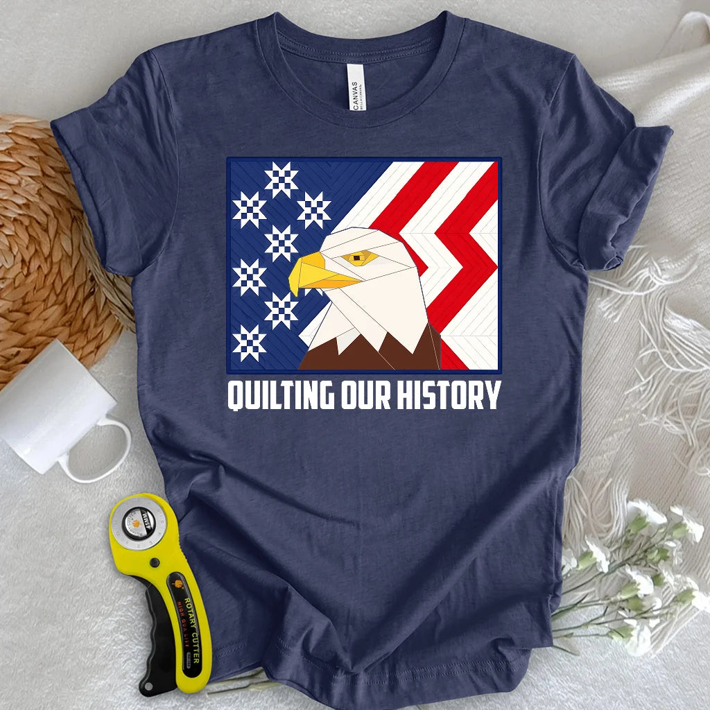 Quilting our history T-shirt