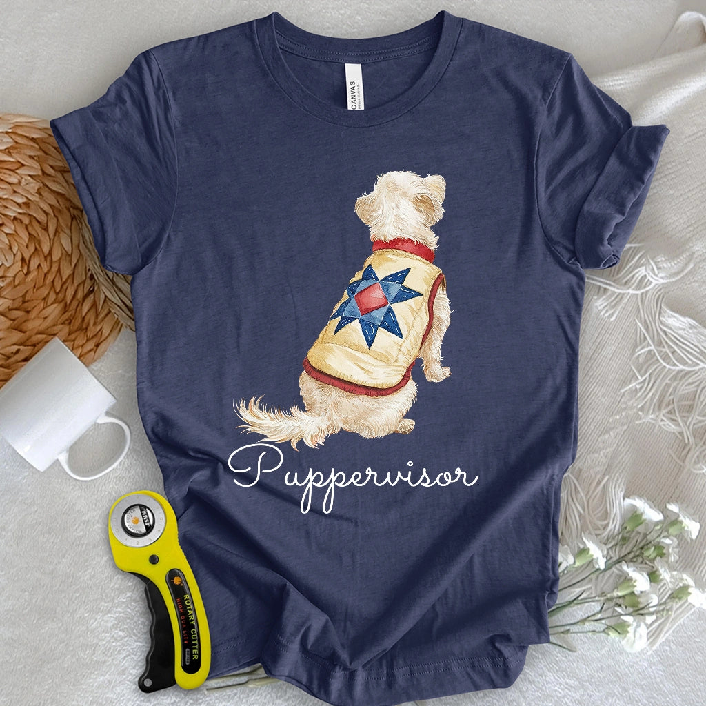 Quilty Pup Star T-shirt