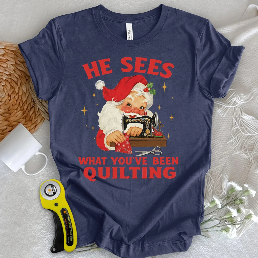 Santa Sees T-shirt