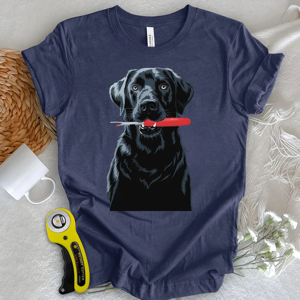 T-shirt décousu