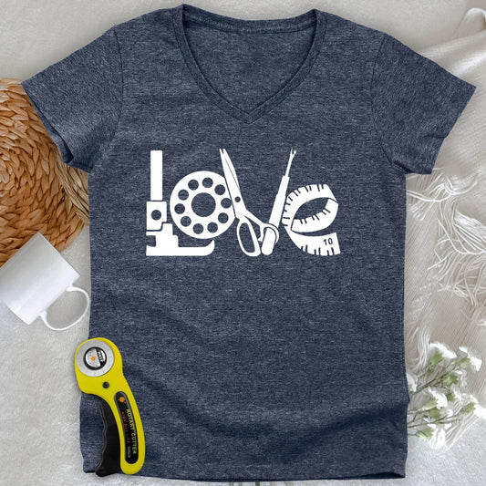 Sew In Love Lady V-neck