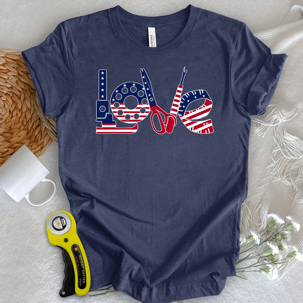 Sew Much Love USA T-shirt