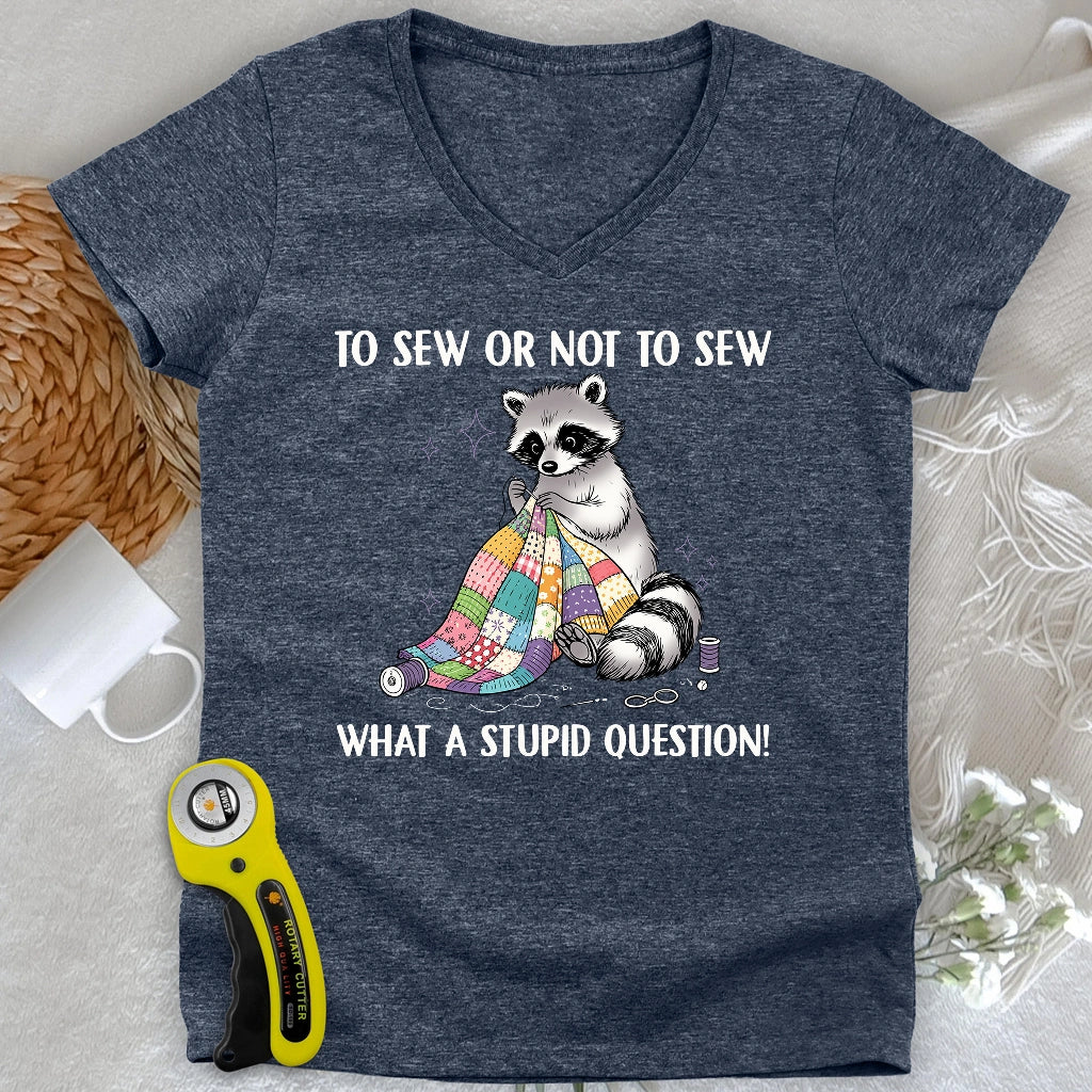 Sew and Sew Lady V-neck