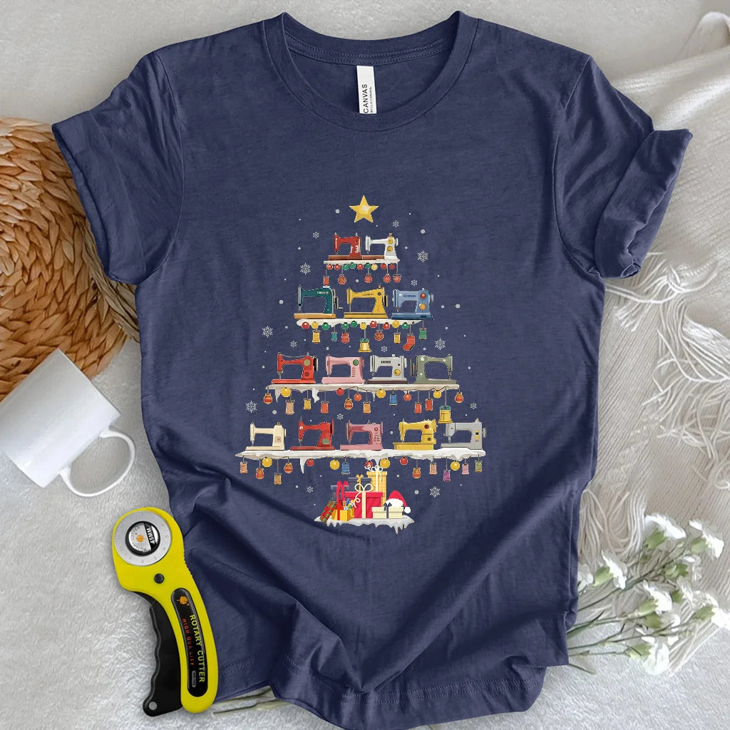 Sewing Machine Tree T-shirt