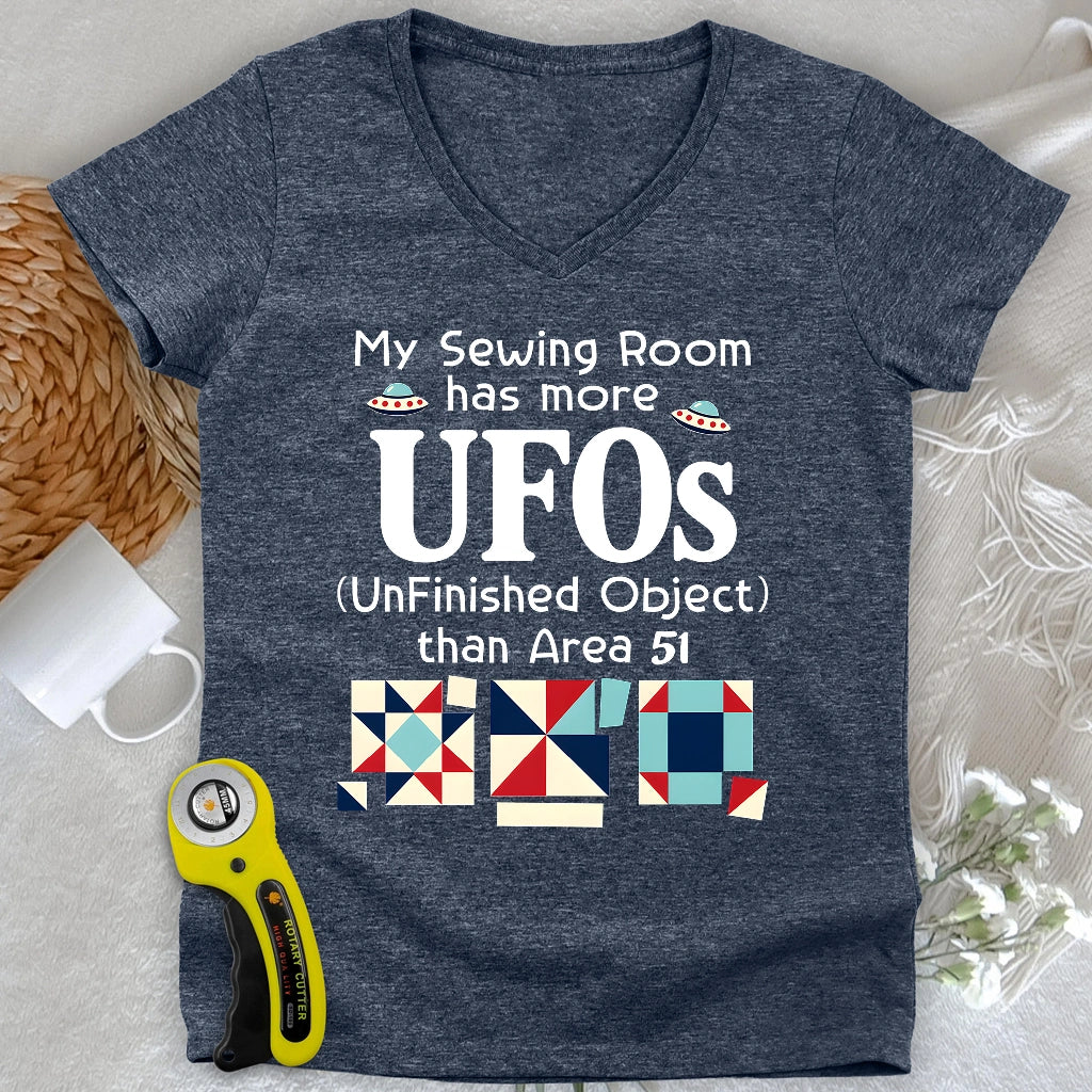 Sewing UFOs Lady V-neck