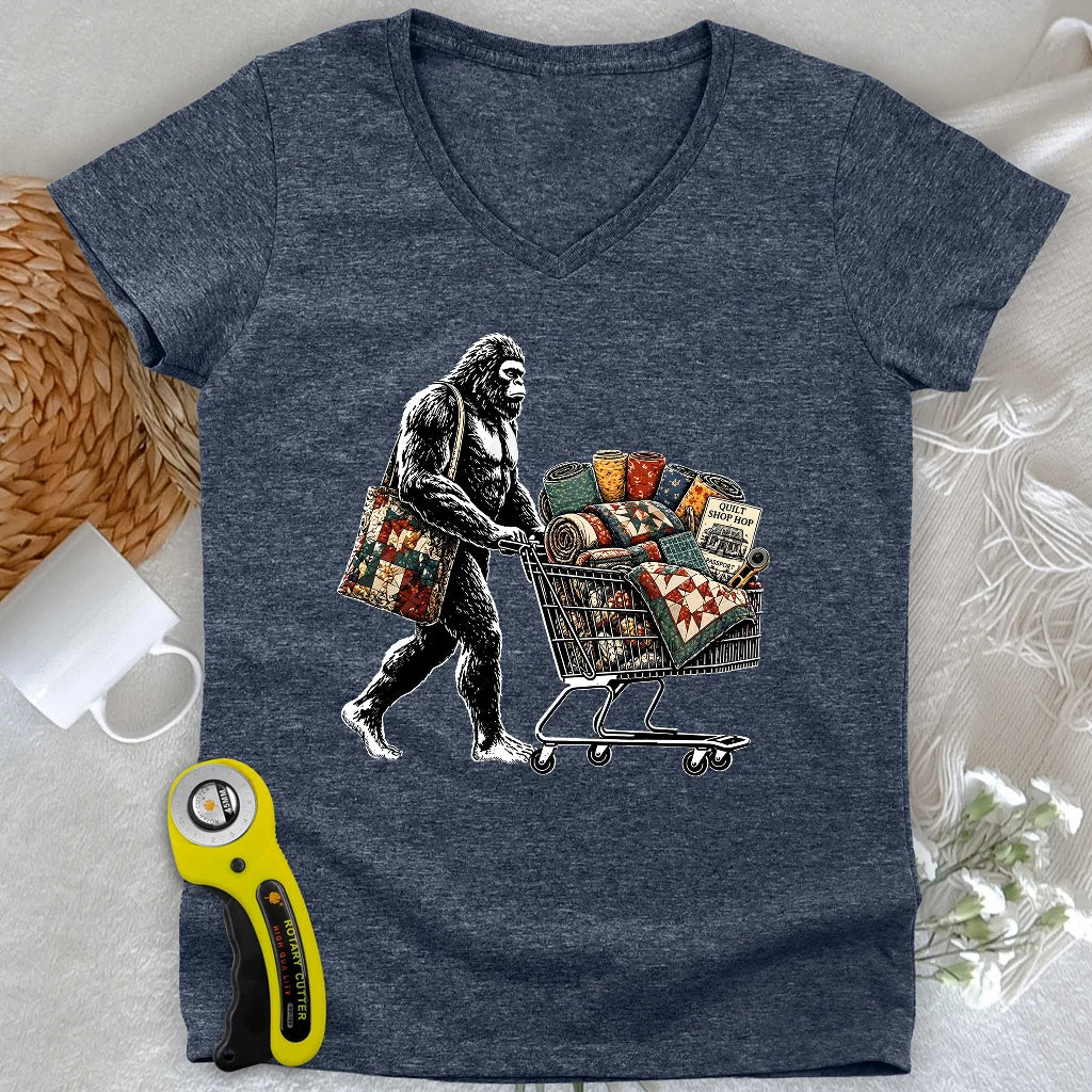 Shop Hop Lady V-neck