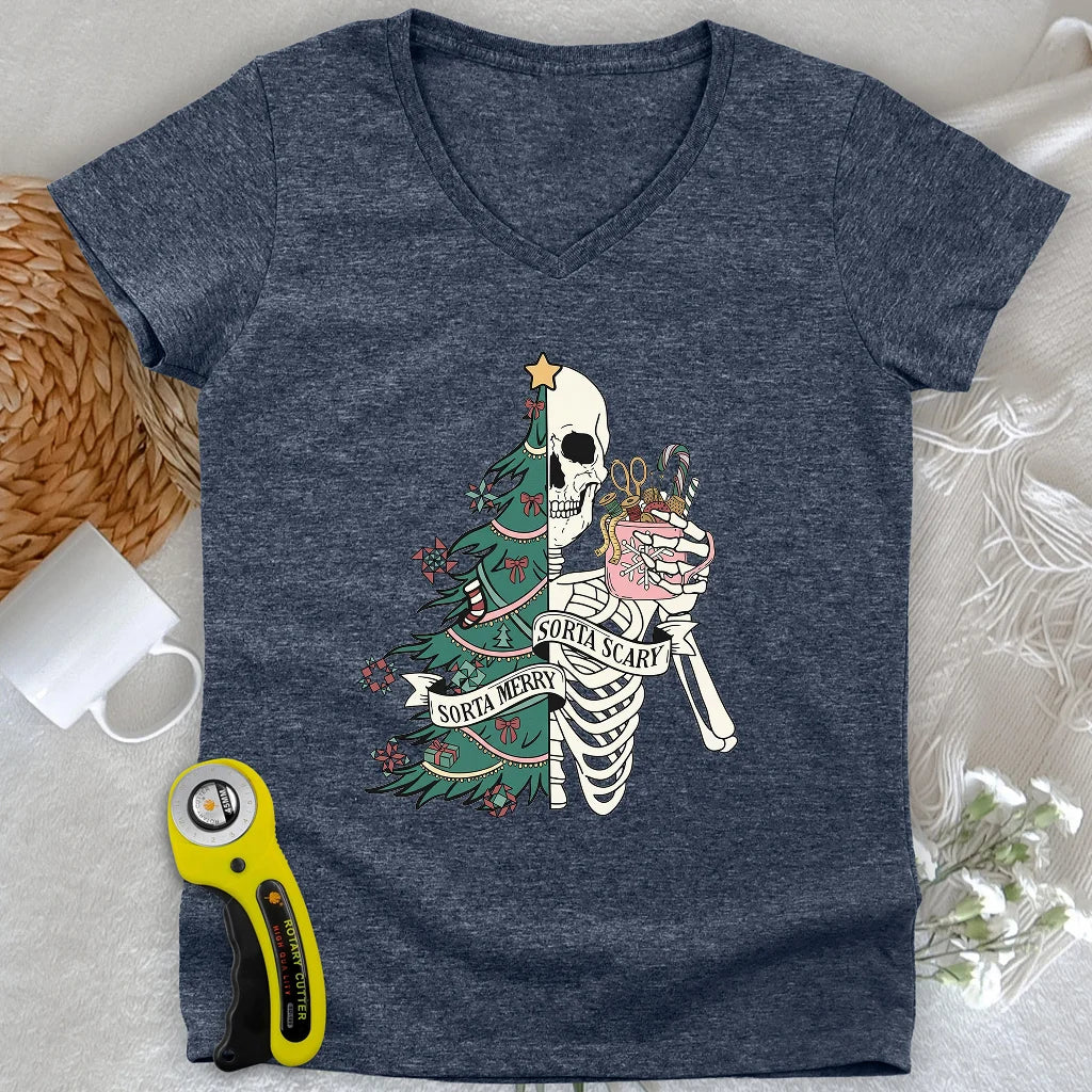 Sorta Merry Lady V-neck