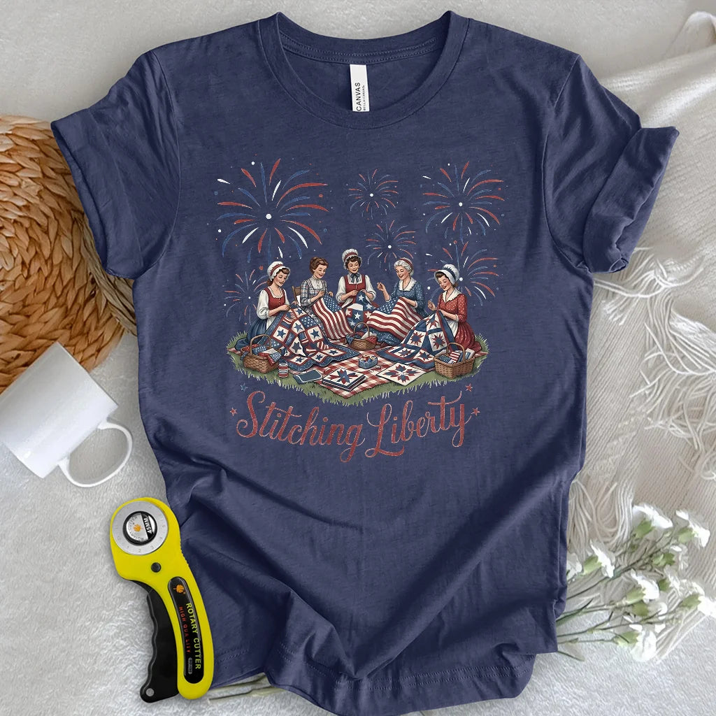 Stitching Liberty T-Shirt