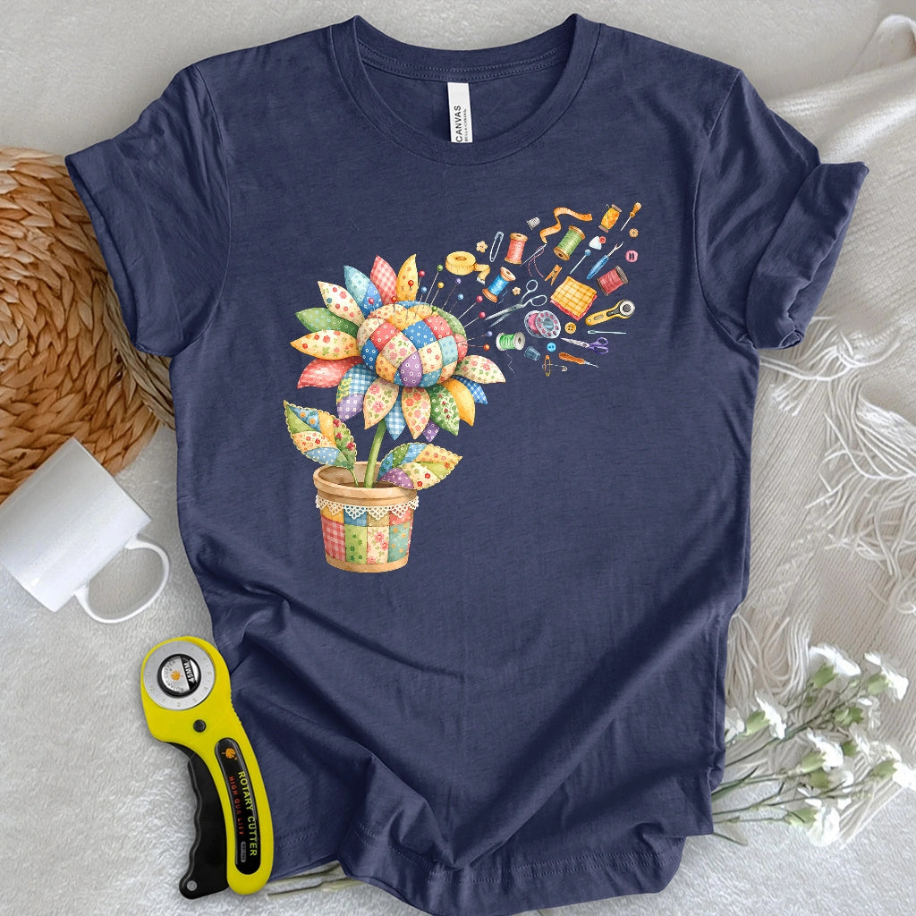 Sunflower Sewing Tools T-shirt