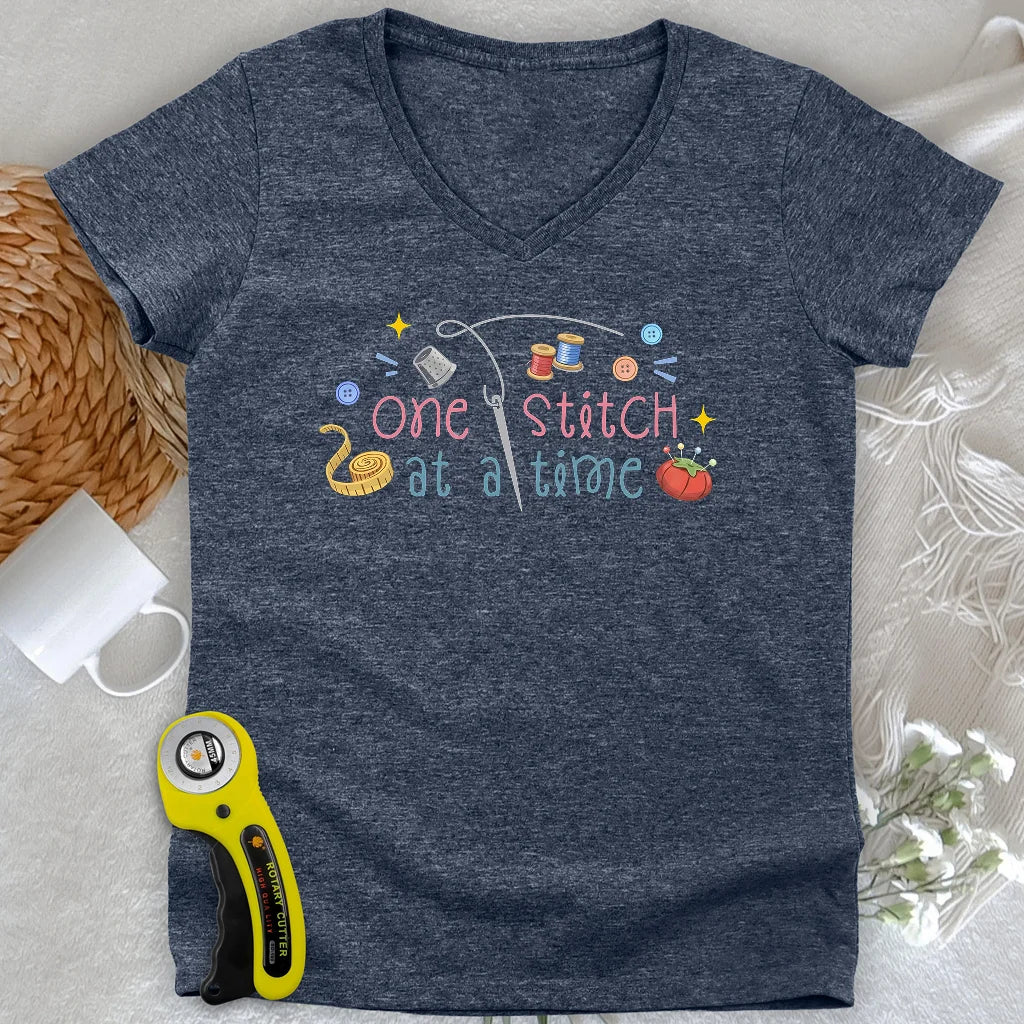 Time Crafter Life Lady V-neck
