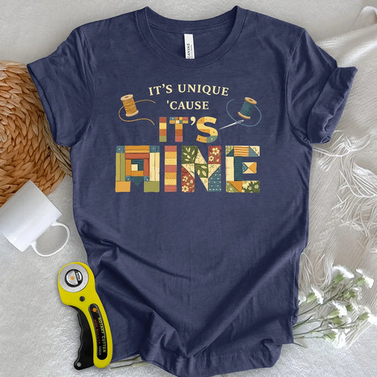 Uniquely Mine Quilt T-Shirt