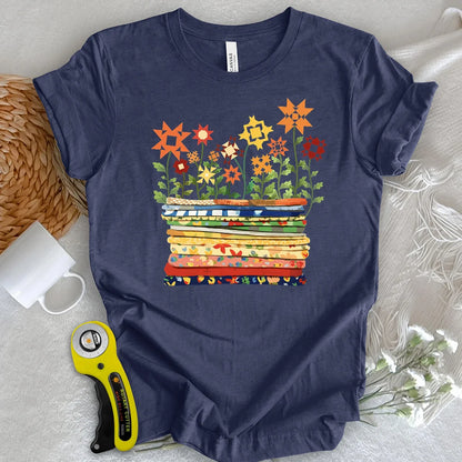 Where Quilts Bloom T-Shirt