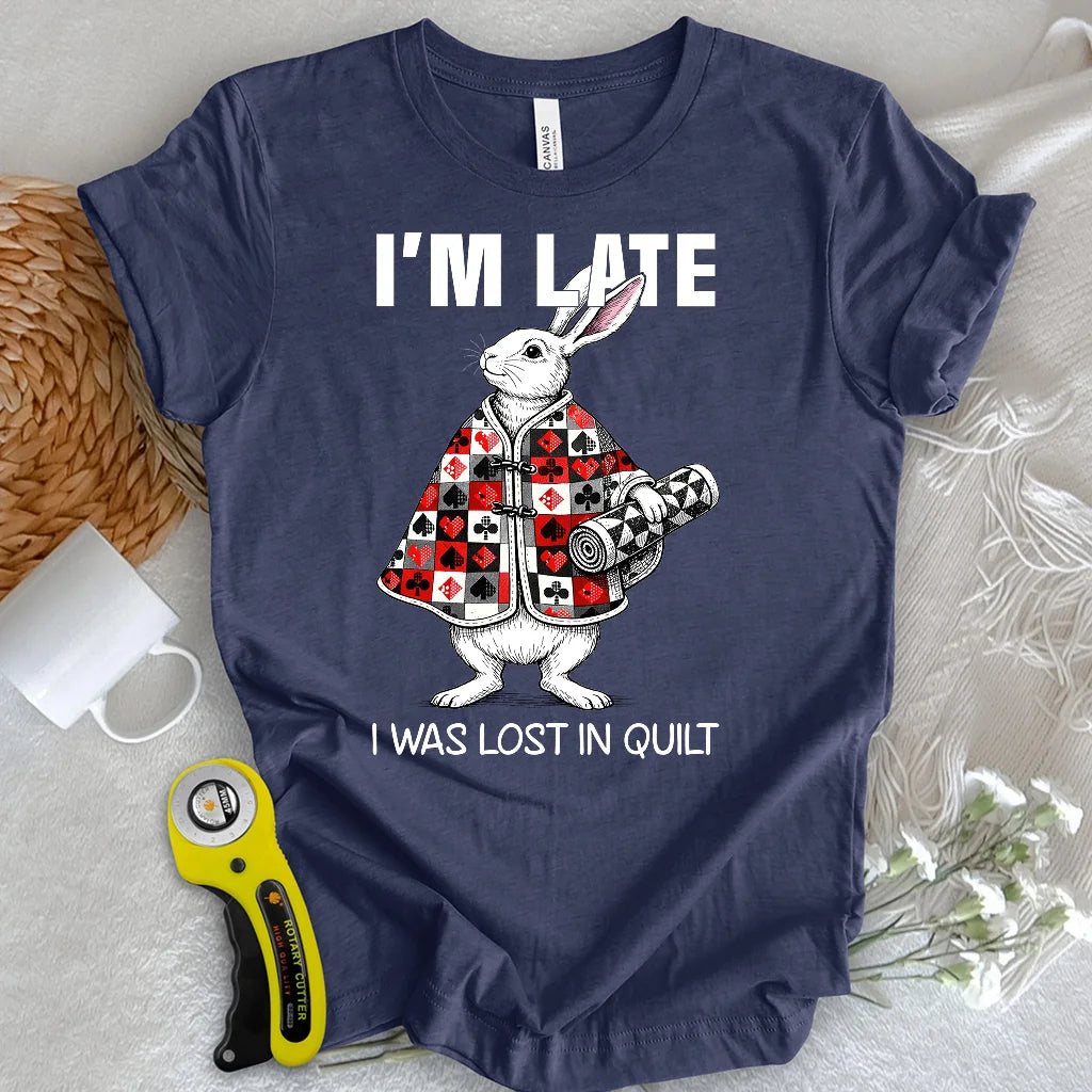 Wonderland Patchwork Hare T-shirt