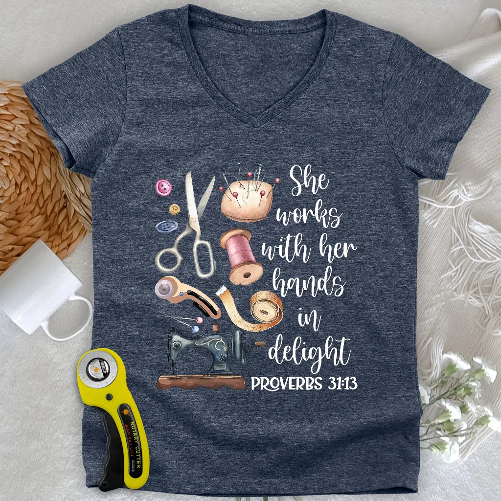Work In Delight V-neck