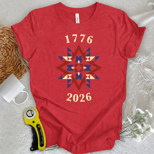4th of July Quilter T-shirt
