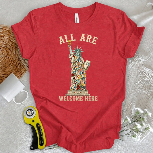 All Are Welcome Here T-shirt