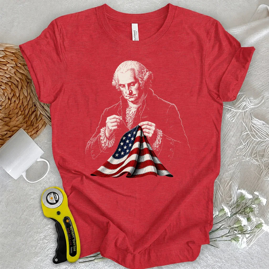 George Stitching America T-shirt