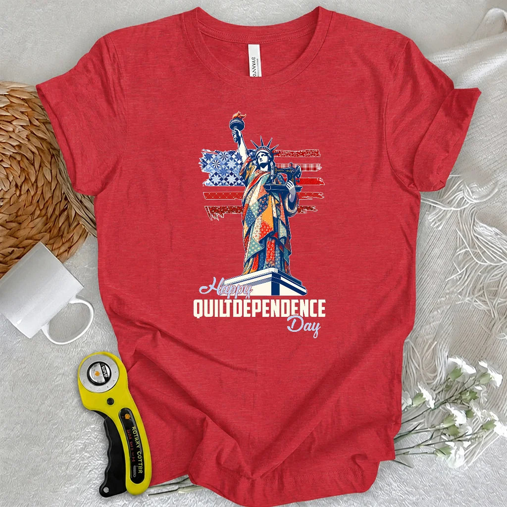 Happy Quiltdependence Day T-shirt