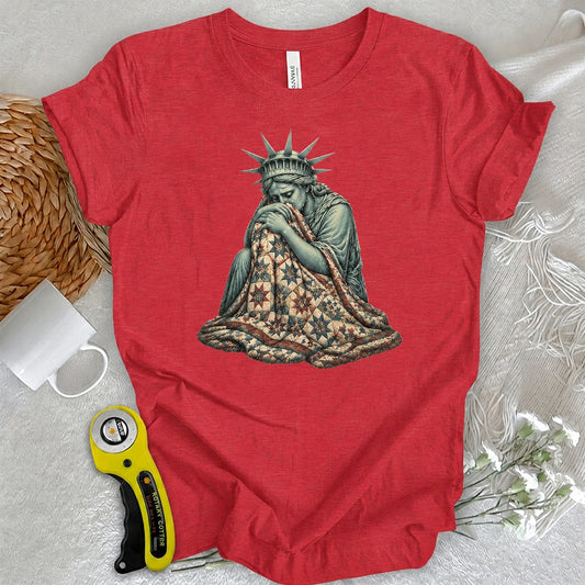Her Liberty Quilt T-shirt