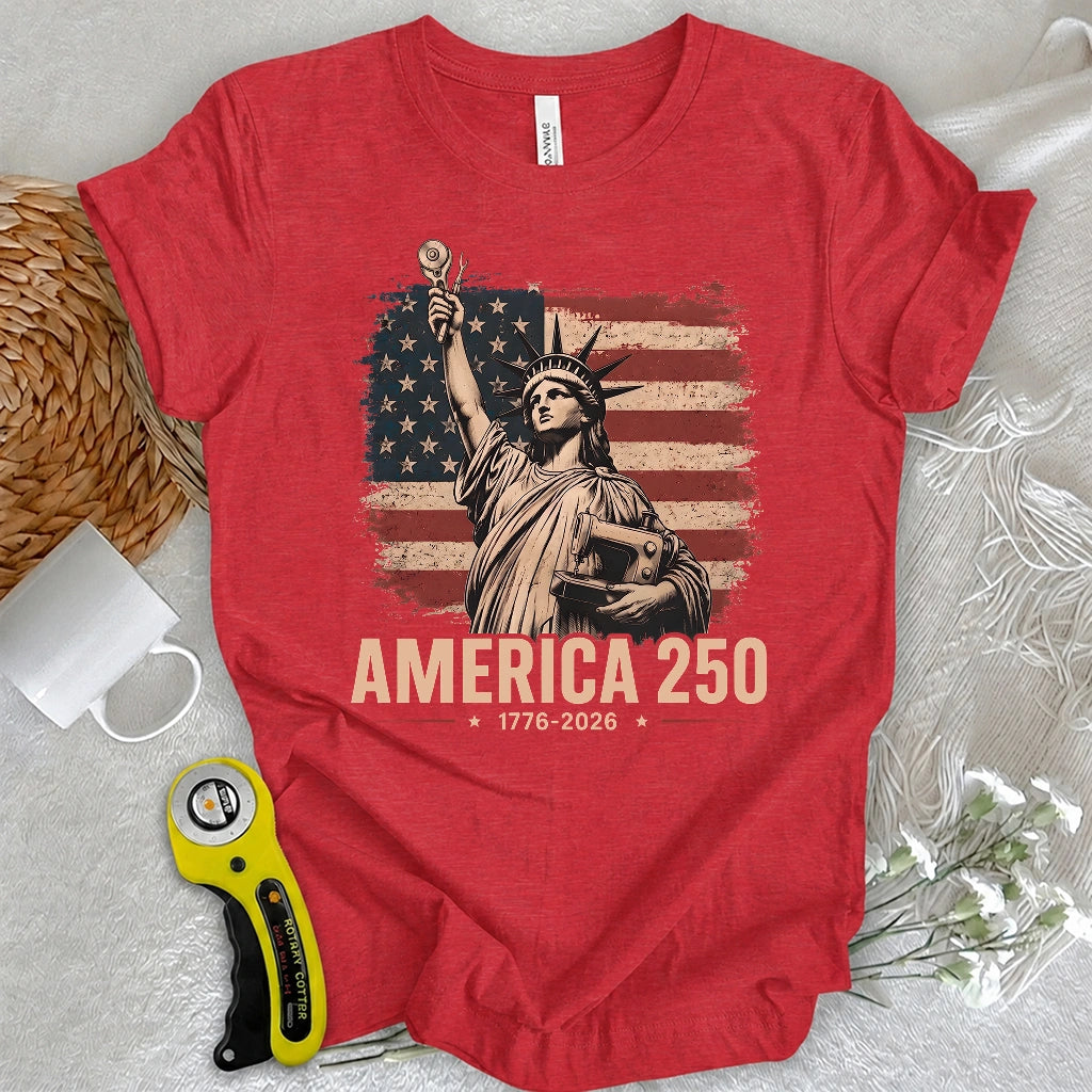 Liberty Freedom Quilt T-shirt