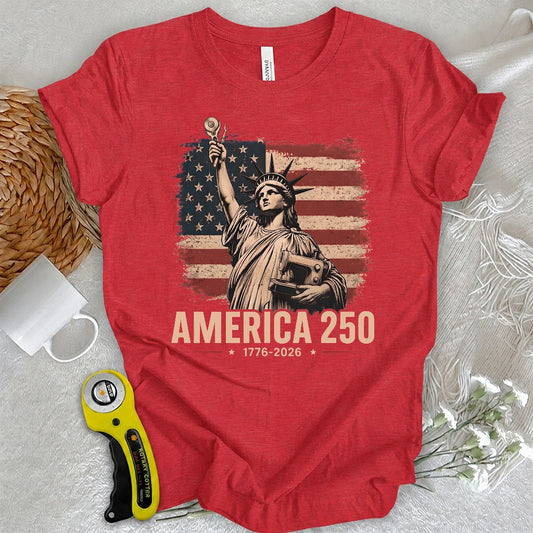 Liberty Freedom Quilt T-shirt