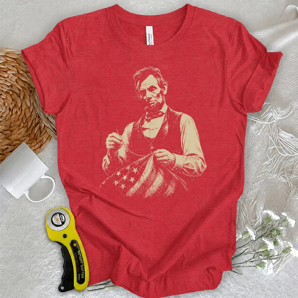 Lincoln: Stitching America Together T-shirt