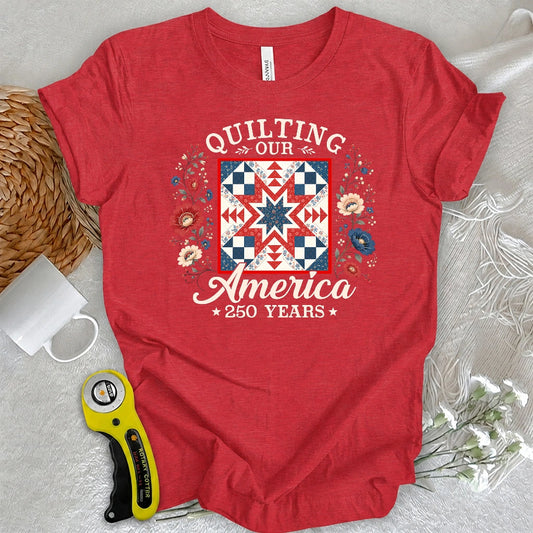 Patriotic Quilter T-shirt