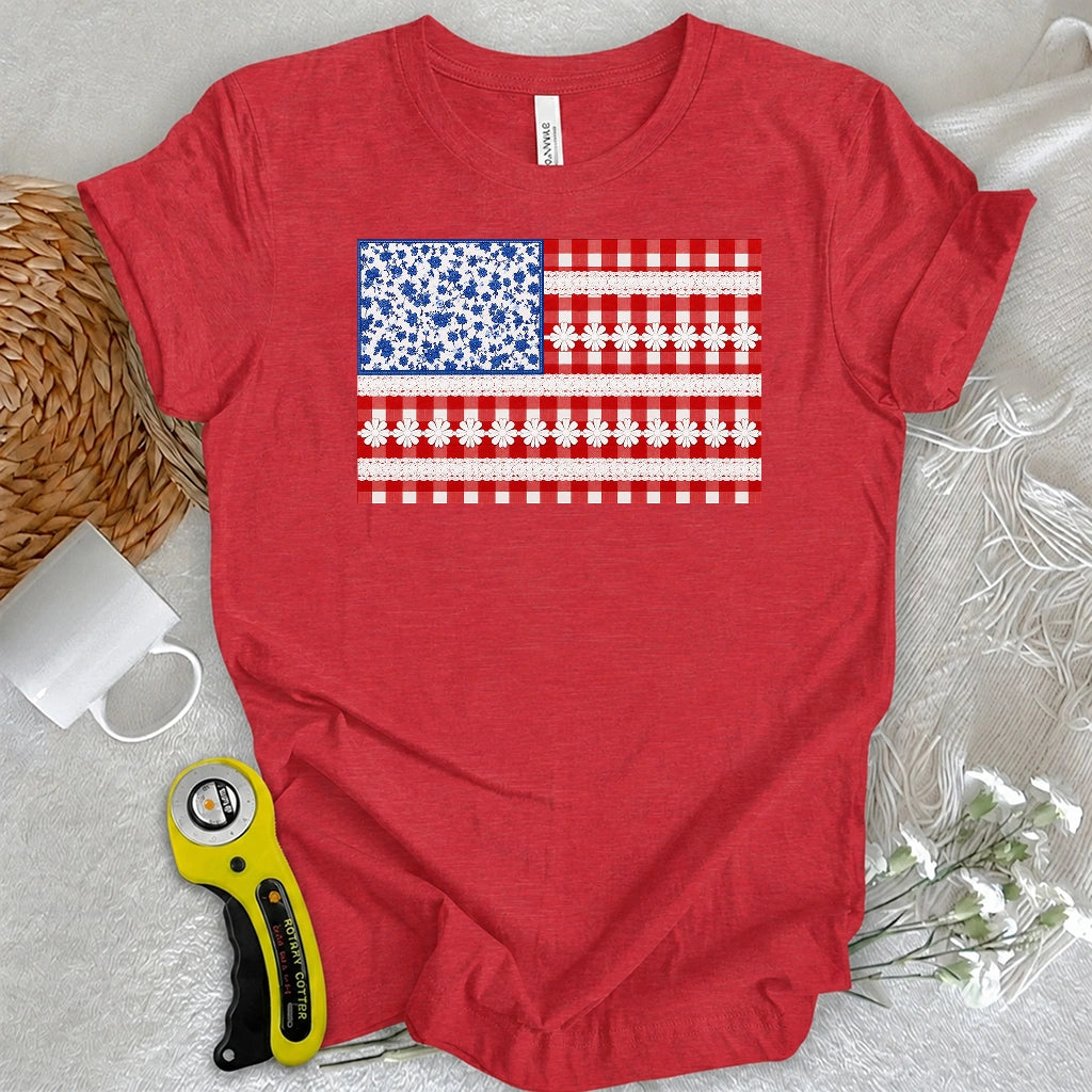 Stars & Scraps Flag T-shirt