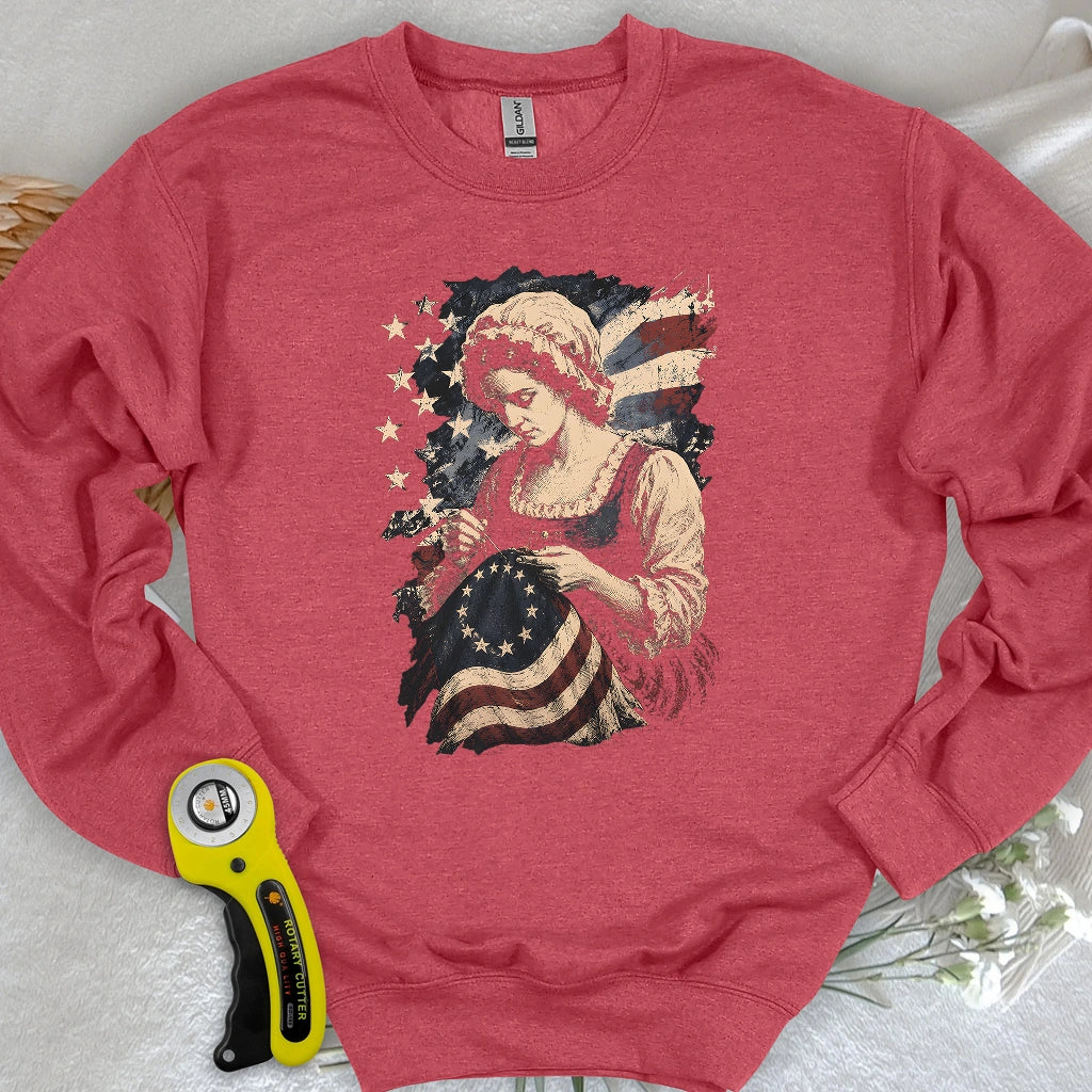 Betsy Ross Flag Sweatshirt