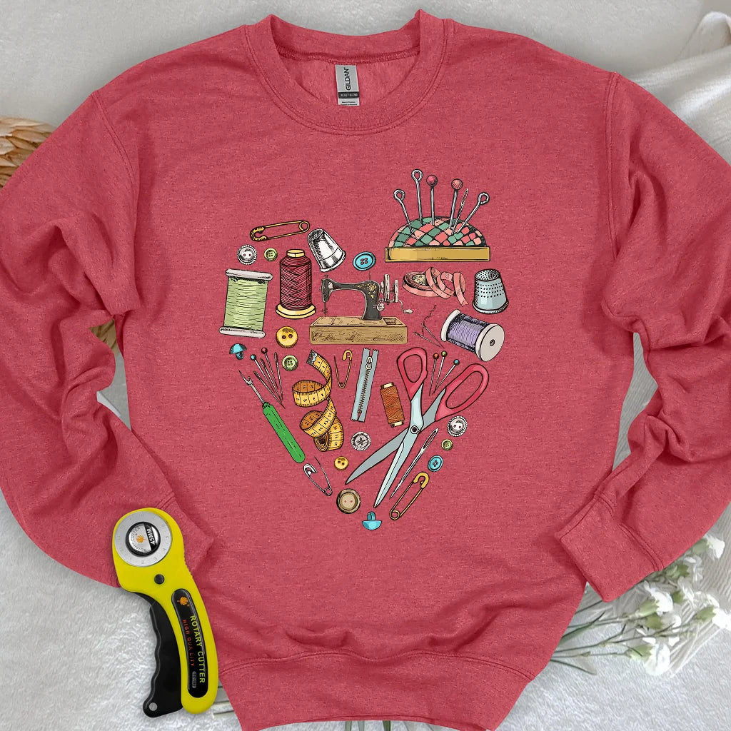 Sweat-shirt coupable en son cœur