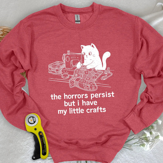 Little Crafts gegen den Rest der Welt Sweatshirt