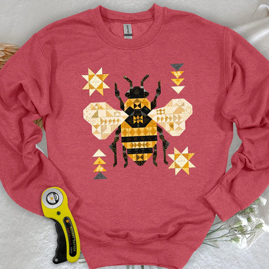 Patchwork Bee Sweatshirt