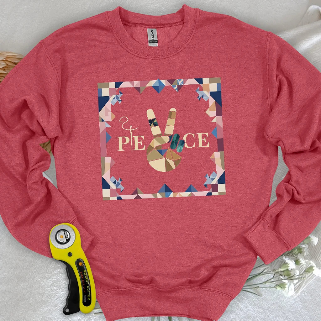 Sweat-shirt Piece & Peace