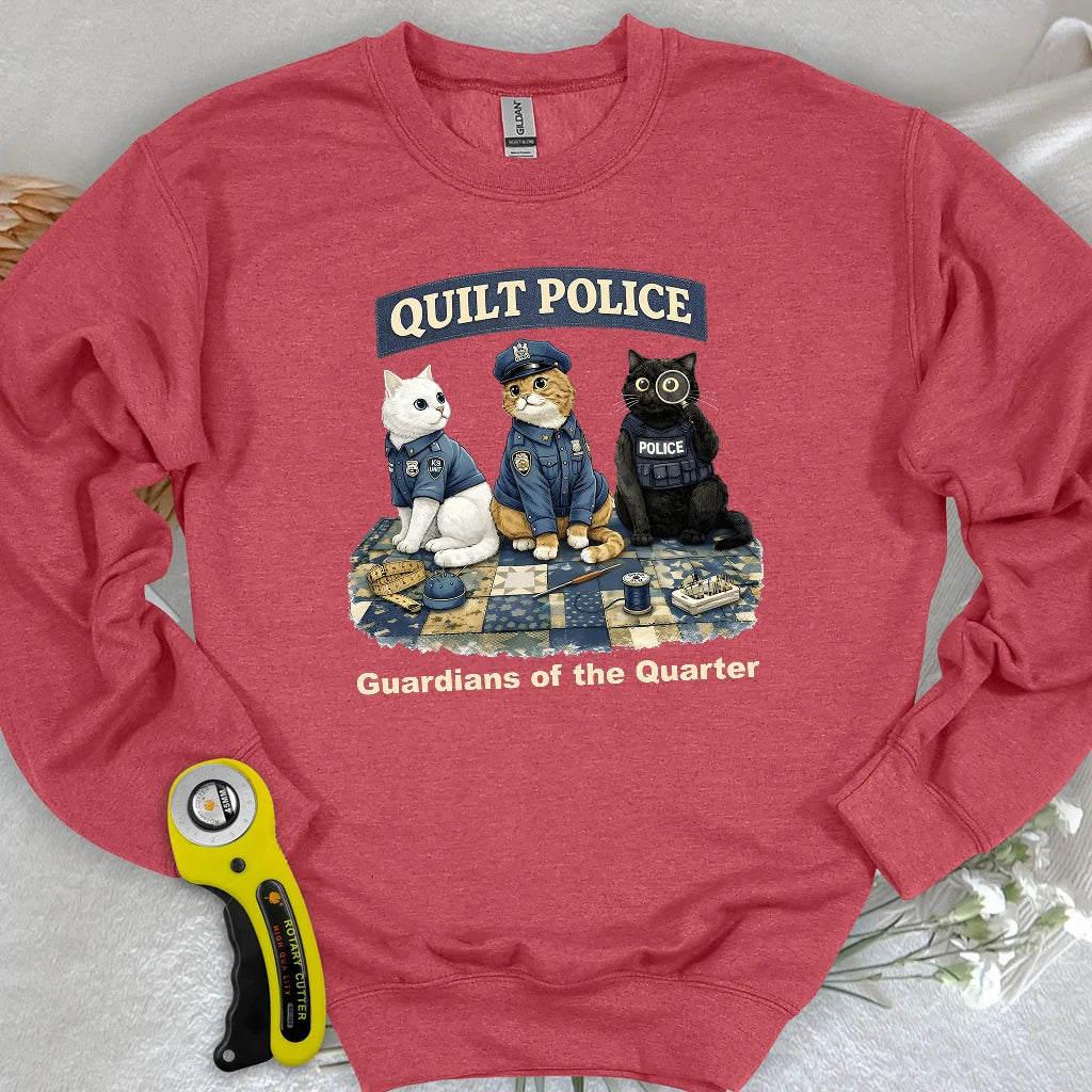 Quilt Police Sweatshirt