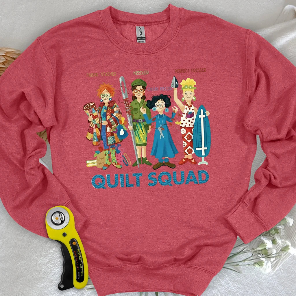 Steppdecken-Squad-Sweatshirt
