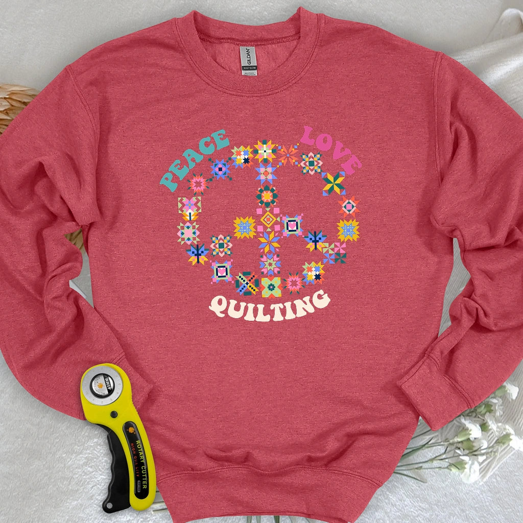 Quilting Brings Peace Sweatshirt