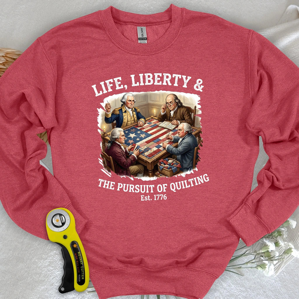 United We Quilt 1776 Sweatshirt