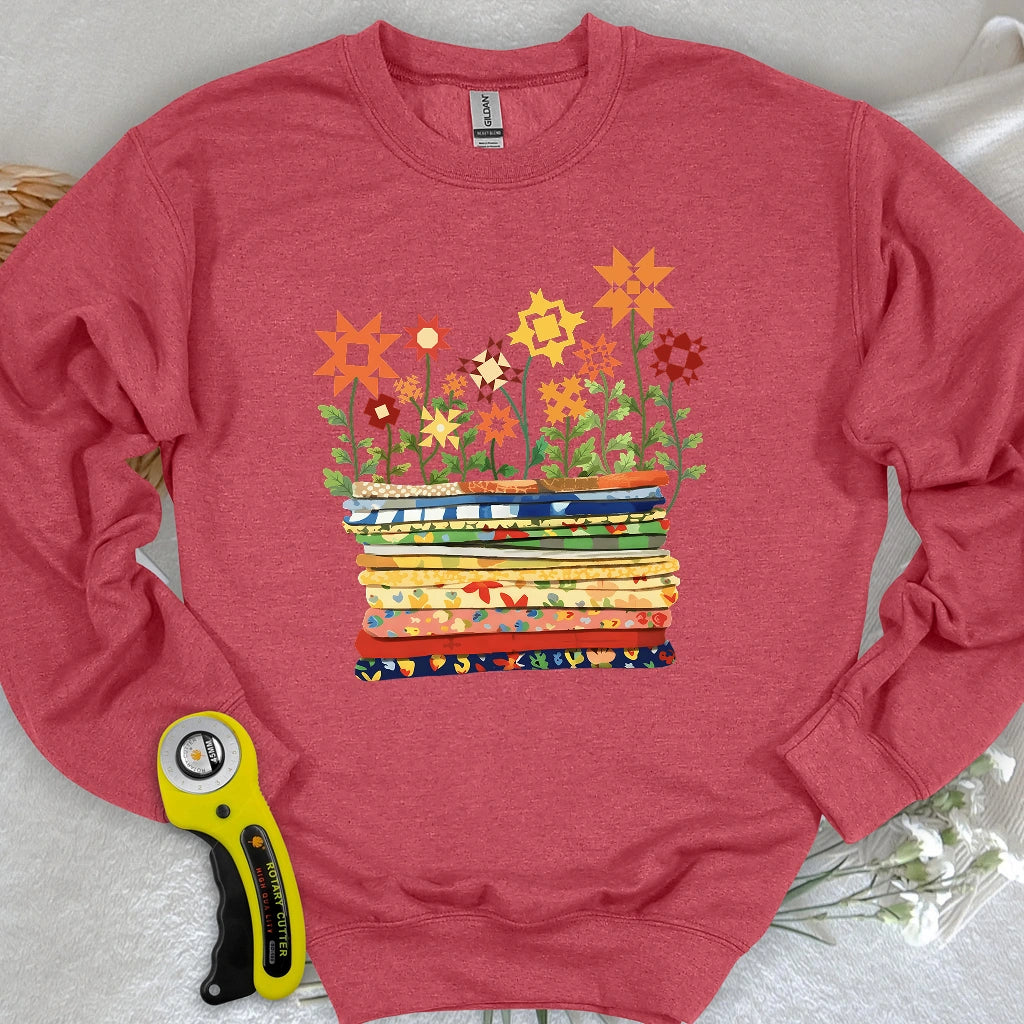 Le Sweatshirt Où les Couettes Fleurissent