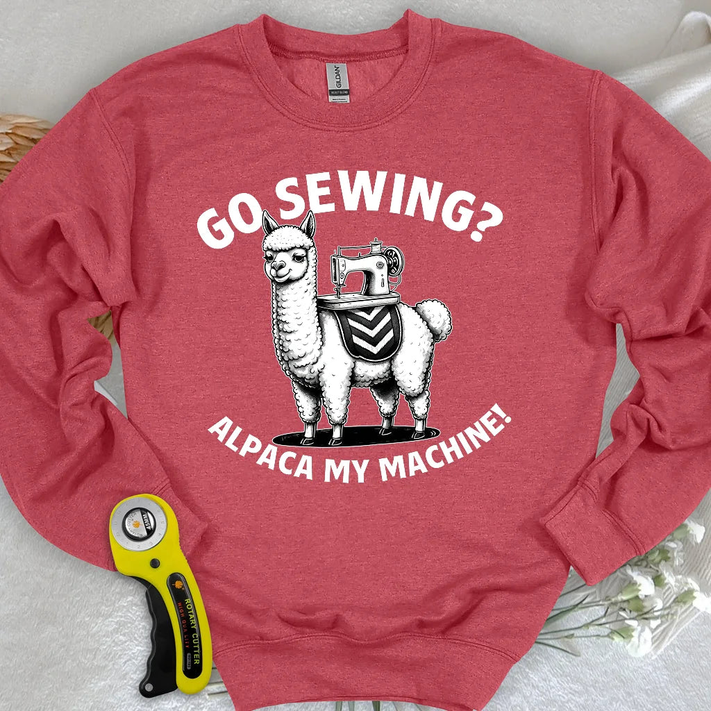 Alpaca Machine Sweatshirt