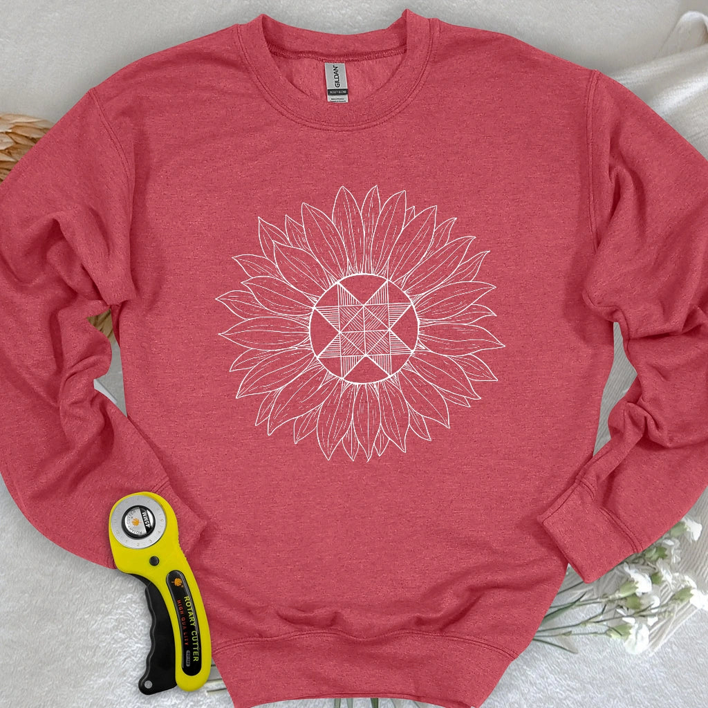 Block Sunflower Sweatshirt
