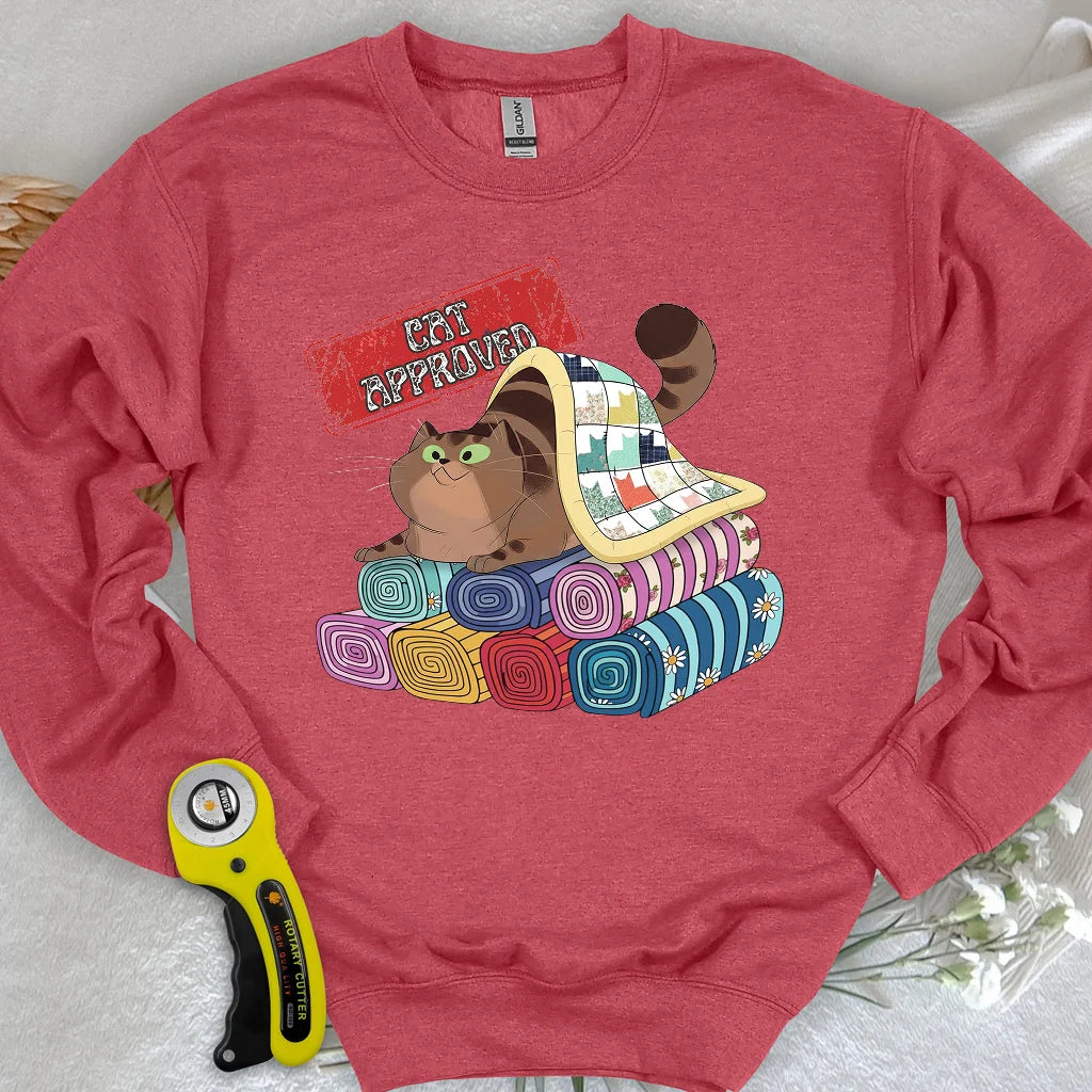 Sweat-shirt approuvé par les chats